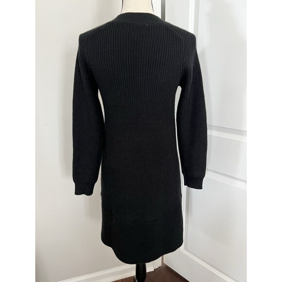 Tuckernuck Pomander Place Black Sweater Dress Shift Style Size Small EUC - Picture 4 of 7